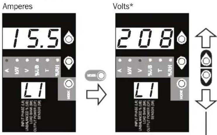 Tripp Lite PDU3XVN6G20 - Desplazándose a Travis de Fases y Opciones de Entrada (Categoría de Medicación) - 1