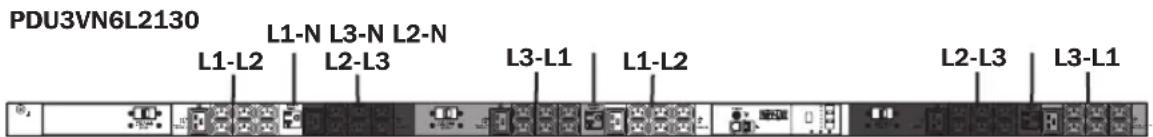 Tripp Lite PDU3XVN6G20 - PacnoJoxeHne po3etok no rpynnam harpy3ok n Coo6zehnHa dncnlee - 2