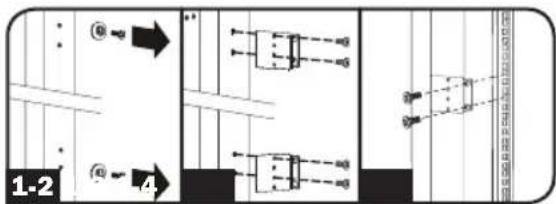 Tripp Lite PDU3XVN6G20 - Mounting the PDU - 8