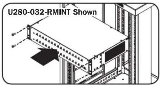 Tripp Lite U280016RMINT - Rack Installation - 1