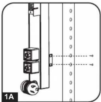 Tripp Lite PDUMV20HV36 - 1C Under-Counter Configuration. The PDU may be - 1
