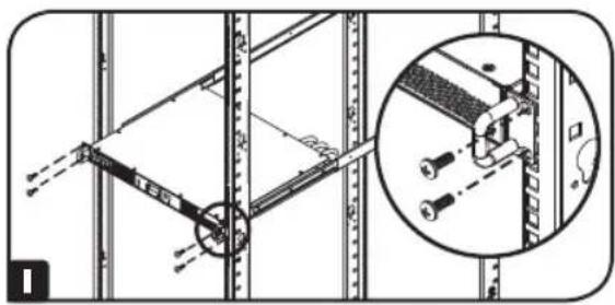 Tripp Lite PDUMNH30HVAT - Fixer les segments de rail arrière au bâti - 8