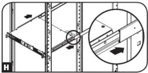 Tripp Lite PDUMNH30HVAT - Fixer les segments de rail arrière au bâti - 7