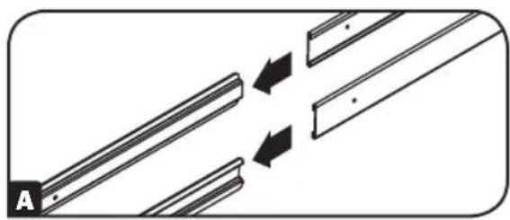 Tripp Lite PDUMNH20HVAT - Disassemble the Bracket Sets - 1