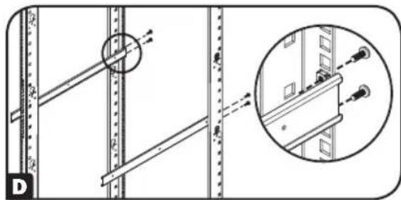 Tripp Lite PDUMNH20HVAT - Coloque los Segmentos del Riel Posterior al Rack - 3