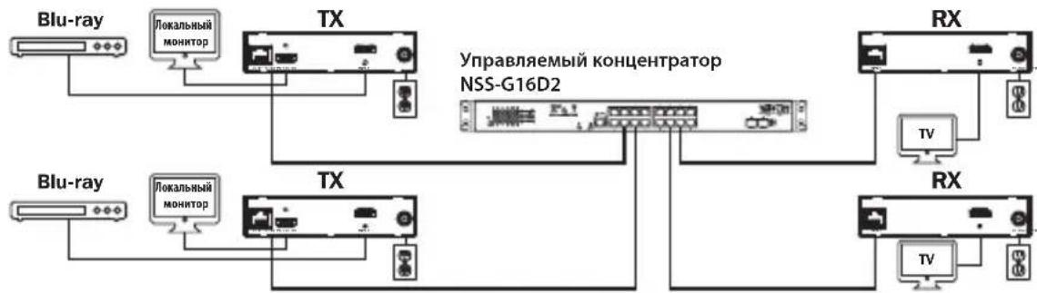 Tripp Lite B160201HSI - YCTaHOBka cMHOrOToUeHNoTOnoIOrNe-—YnpaBnAeMbI KOMMyTaTOP CnCIOJIb3OBAHHeM npToKoJa IGMP - 3