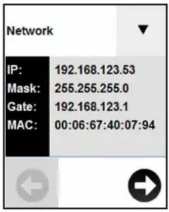 Tripp Lite PDU3EVN10H50B - Navegando por las Opciones de la Pantalla LCD Táctil - 1