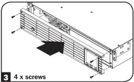 Tripp Lite SmartPro SMART1500RM2UL - Replace Front Panel. - 1