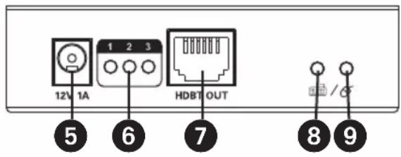 Tripp Lite B013HU4K - Unità trasmettitore (TX) HDBaseT - 2