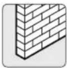 Tripp Lite DWM3770PLX - 1b. Mount on Solid Brick or Concrete Block - 1