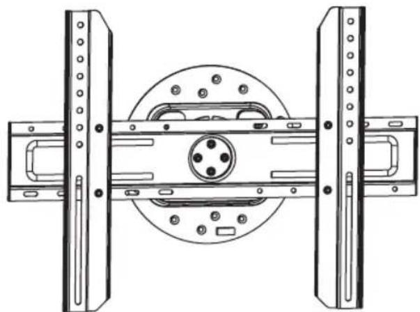 Tripp Lite DWM3770PLX - Portrait/Landscape Fixed Flat Screen Wall Mount - 1