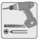 Tripp Lite DWM3770PLX - 1b. Mount on Solid Brick or Concrete Block - 3