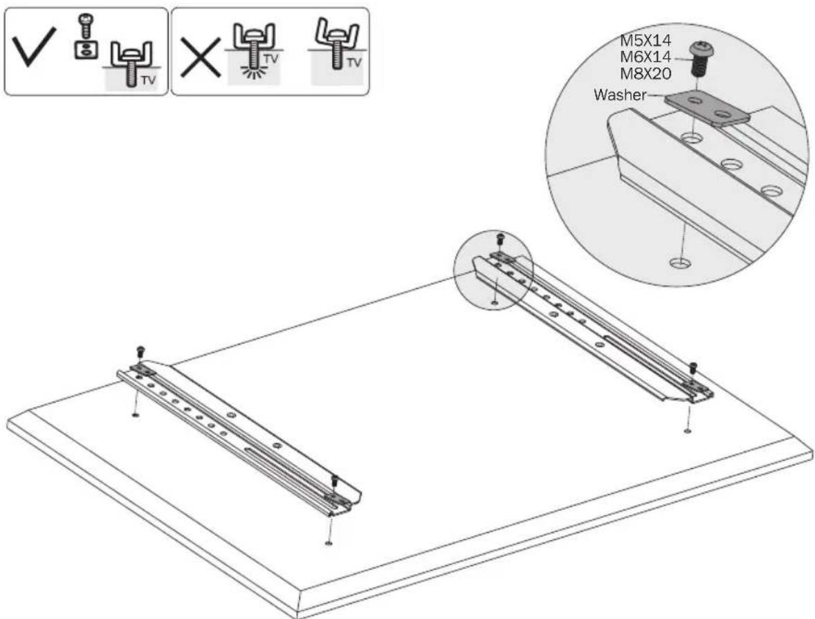 Tripp Lite DWM3770PLX - 2a. For Flat Back Screen - 1
