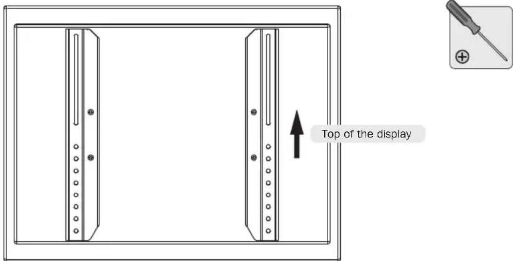 Tripp Lite DWM3770PLX - Installing the Adapter Brackets - 1