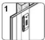 Tripp Lite DWM3770PLX - 1a. Mount on Wood Stud Wall - 7