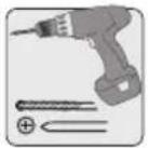 Tripp Lite DWM3770PLX - 1a. Mount on Wood Stud Wall - 4