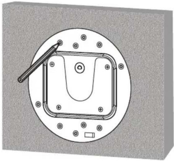 Tripp Lite DWM3770PLX - 1b. Mount on Solid Brick or Concrete Block - 5