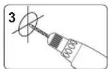 Tripp Lite DWM3770PLX - 1a. Mount on Wood Stud Wall - 9