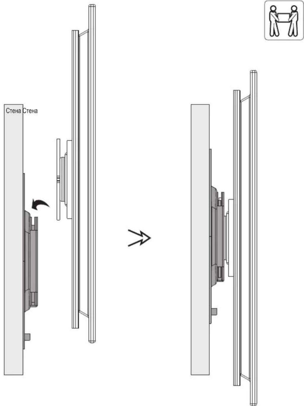 Tripp Lite DWM3770PLX - HabeushBaHne nucnner Ha nlaCTnHy dny KpenIeHnK cTeHe - 1