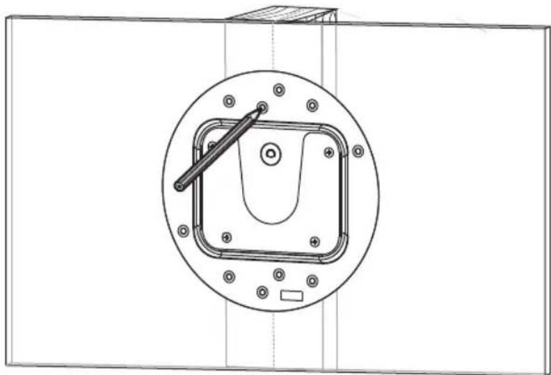 Tripp Lite DWM3770PLX - 1a. Instalación en Pared con Entramado de Madera - 6