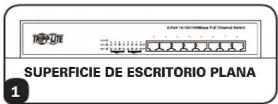Tripp Lite NG8POE - Instalación de Escritorio - 1