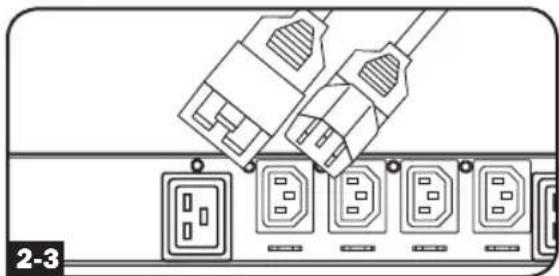 Tripp Lite PDU3EVSR10L2130 - Procedimiento Opcional de Sujeción del Cable - 2