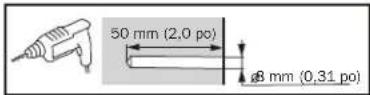 Tripp Lite WorkWise WWSS1327RWTC - ① Fixer le rail mural au mur. - 8