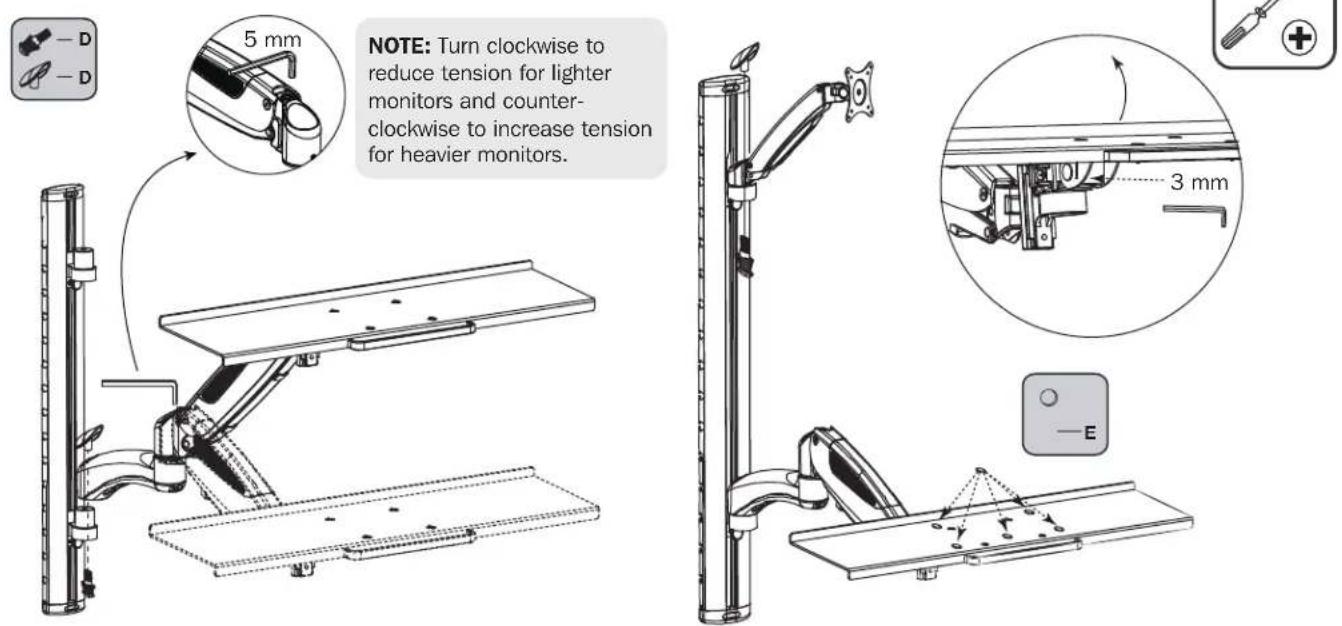 Tripp Lite WorkWise WWSS1327RWTC - Assembly - 3