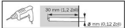 Tripp Lite WorkWise WWSS1327RWTC - ① Befestigen Sie die Wandschiene an der Wand. - 3