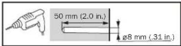 Tripp Lite WorkWise WWSS1327RWTC - ① Attach wall rail to wall. - 8
