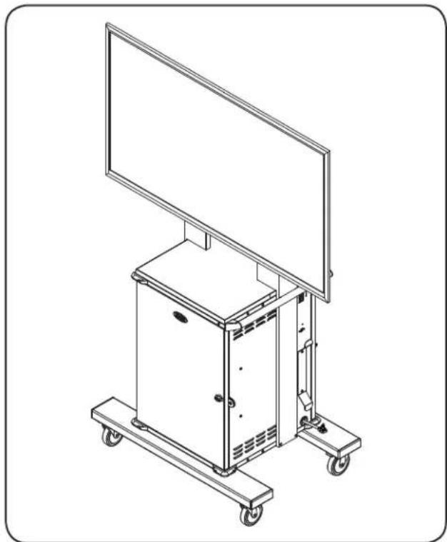 Tripp Lite CSC45AC - Trousse pour adaptateur de support d'écran en option - 1