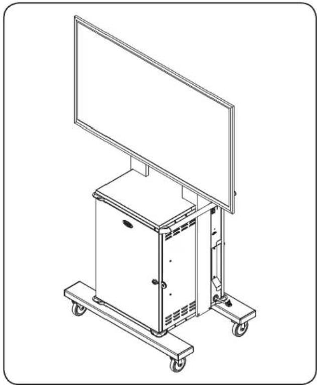Tripp Lite CSC45AC - Juego Adaptador Opcional para Soporte de Pantalla - 1