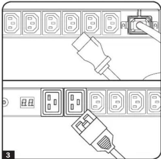 Tripp Lite PDUMH16HV - Sujeción del Cable de Alimentación - 4