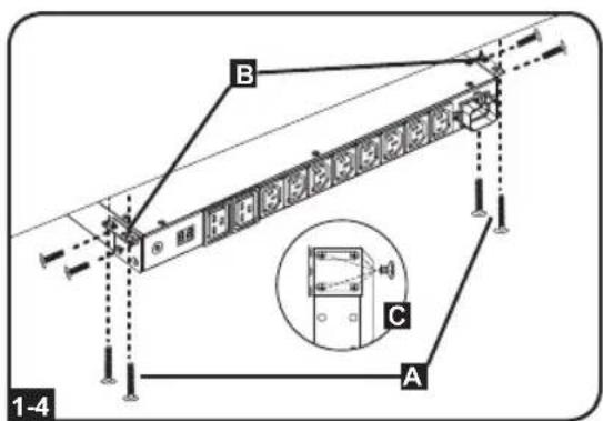 Tripp Lite PDUMH16HV - yctaHOBka - 4