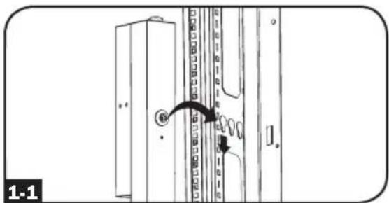 Tripp Lite PDU3VN10L1530B - Mounting the PDU - 7
