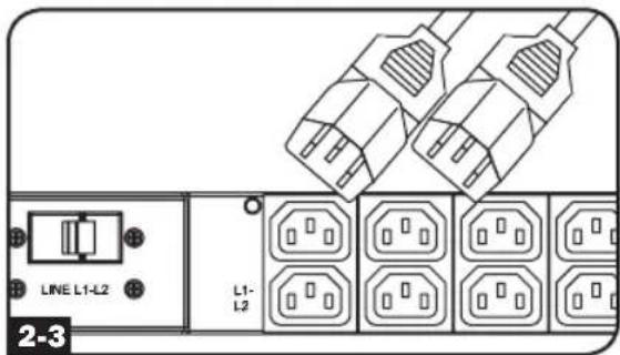 Tripp Lite PDU3VN10L1530B - Опциональная процедура фиксации шнура - 2
