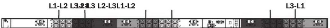 Tripp Lite PDU3VN10L1530B - Цифровой дисплей - 3