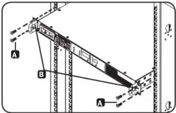 Tripp Lite PDUMNH16HVAT - Монтаж в стойку размером 1U - 1
