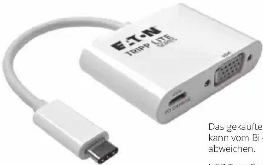 Tripp Lite U44406NVC - USB 3.2 Gen 1 USB-C-zu-VGA-Adapter - 1