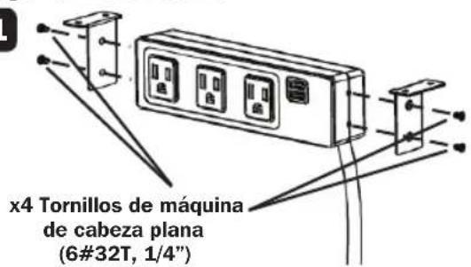 Tripp Lite Protect It! TLP310USBC - Bajo el Escritorio - 1