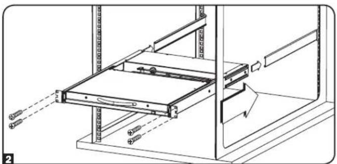Tripp Lite B02100019HD2 - 2-Post Rackmounting - 2