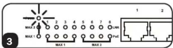 Tripp Lite NG16POE - Instalación en Rack de 1U - 3