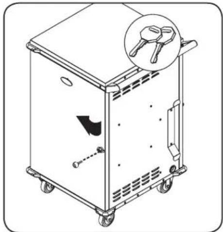 Tripp Lite CSCXS36AC - Door Locks - 1
