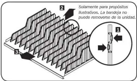 Tripp Lite CSCXS36AC - Ajuste de los Divisores del Estante de Almacenamiento - 1