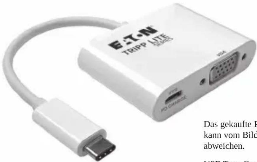Tripp Lite U44406NVBC - USB 3.2 Gen 1 USB-C-zu-VGA-Adapter - 1