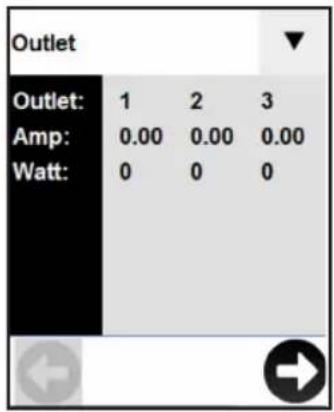Tripp Lite PDU3EVN10l1530B - Using the LCD Touchscreen - 1