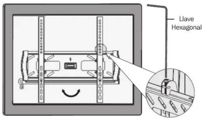 Tripp Lite WorkWise DWTSC3255MUL - Utilice la Llave Hexagonal incluida para fijar los Soportes de Instalación a la placa de pared - 1