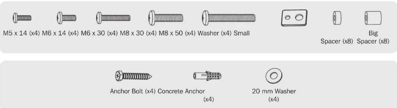 Tripp Lite WorkWise DWTSC3255MUL - Component Checklist - 2