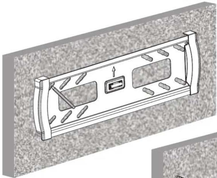 Tripp Lite WorkWise DWTSC3255MUL - 2B Montage an Backstein oder Beton - 5