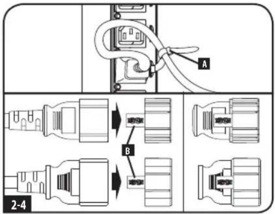 Tripp Lite PDU3XEVSR6L230B - Подключение PDU - 3